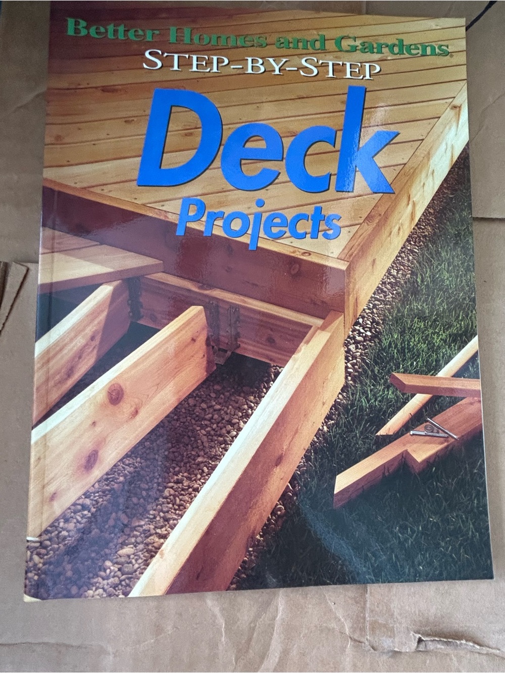 Better Homes And Gardens Deck Projects - Blue and Wood Tones